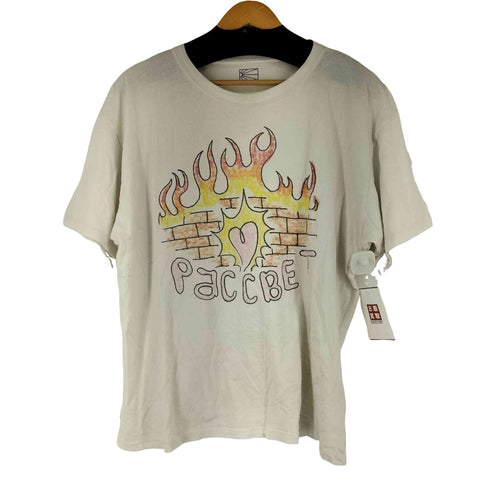 RASSVET フロントデザイン S/S Tシャツ メンズ